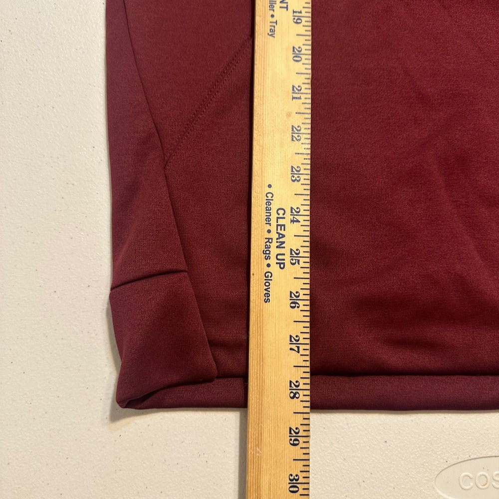 NWT Nike Hoodie Mens Small Maroon Berry Dri-FIT Pullover Outdoor Training - Picture 4 of 9
